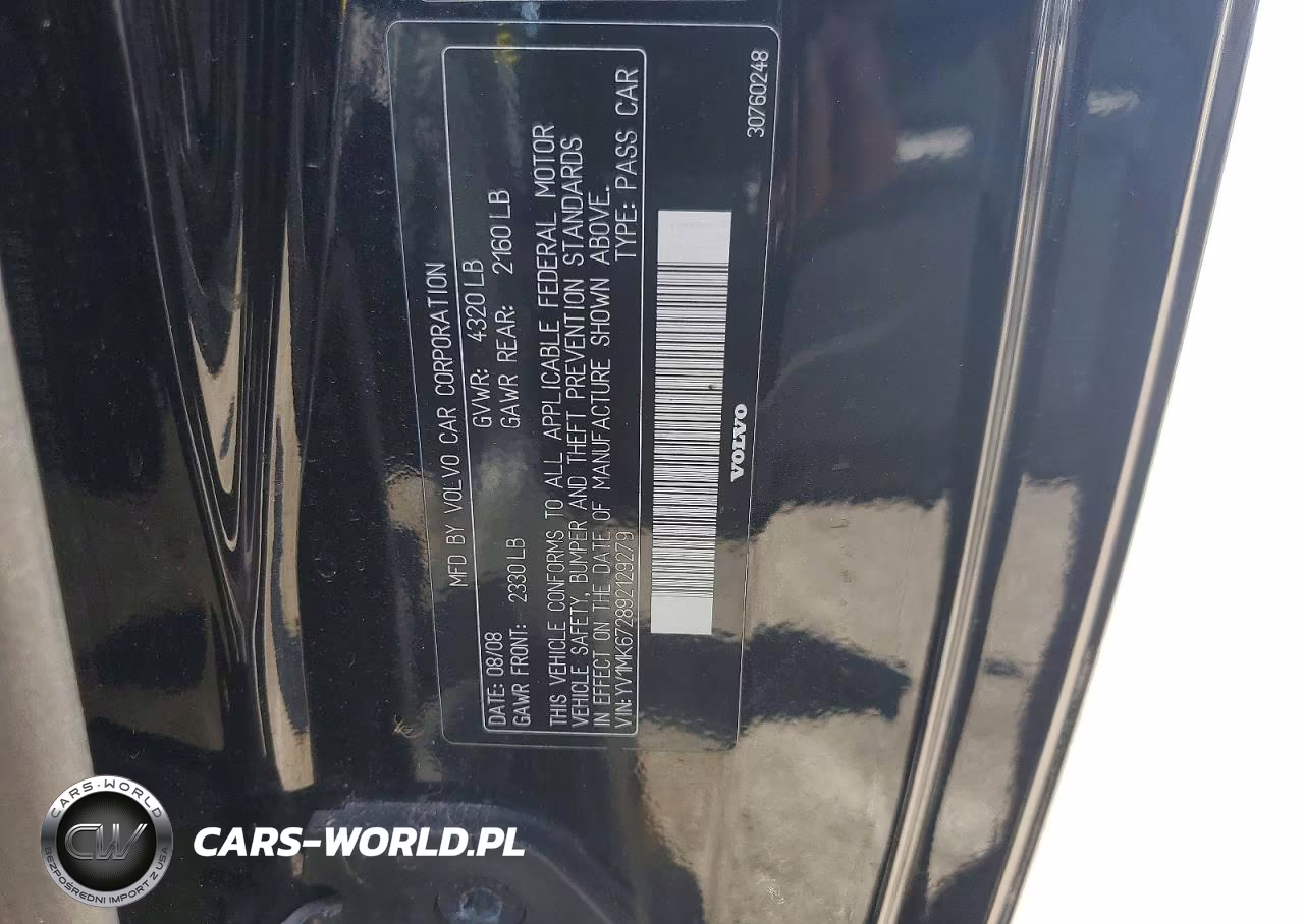 2009 Volvo C30 T5 VIN:YV1MK672892129279 - 12