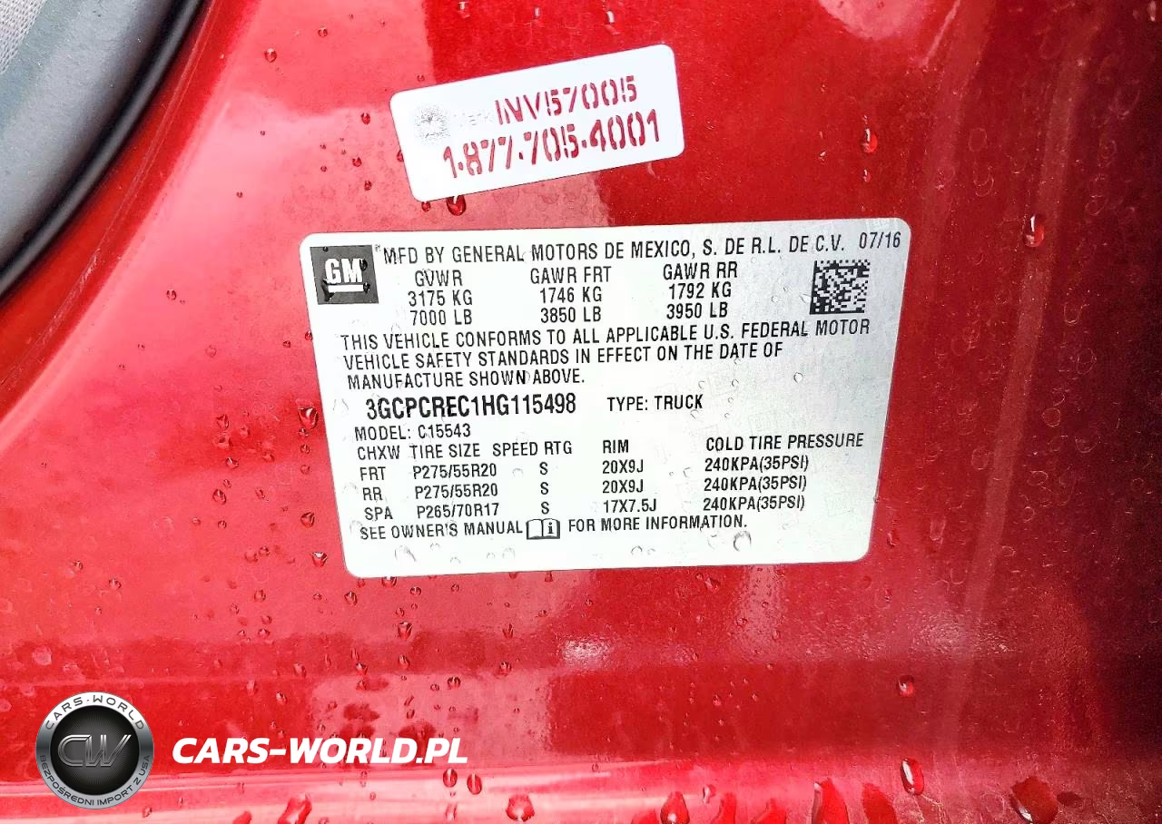 2017 Chevrolet Silverado C1500 Lt VIN:3GCPCREC1HG115498 - 12