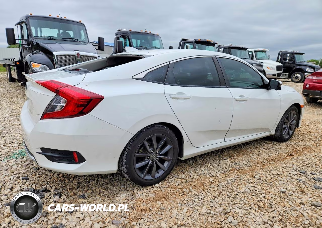 2019 Honda Civic Exl VIN:2HGFC1F75KH651717 - 3