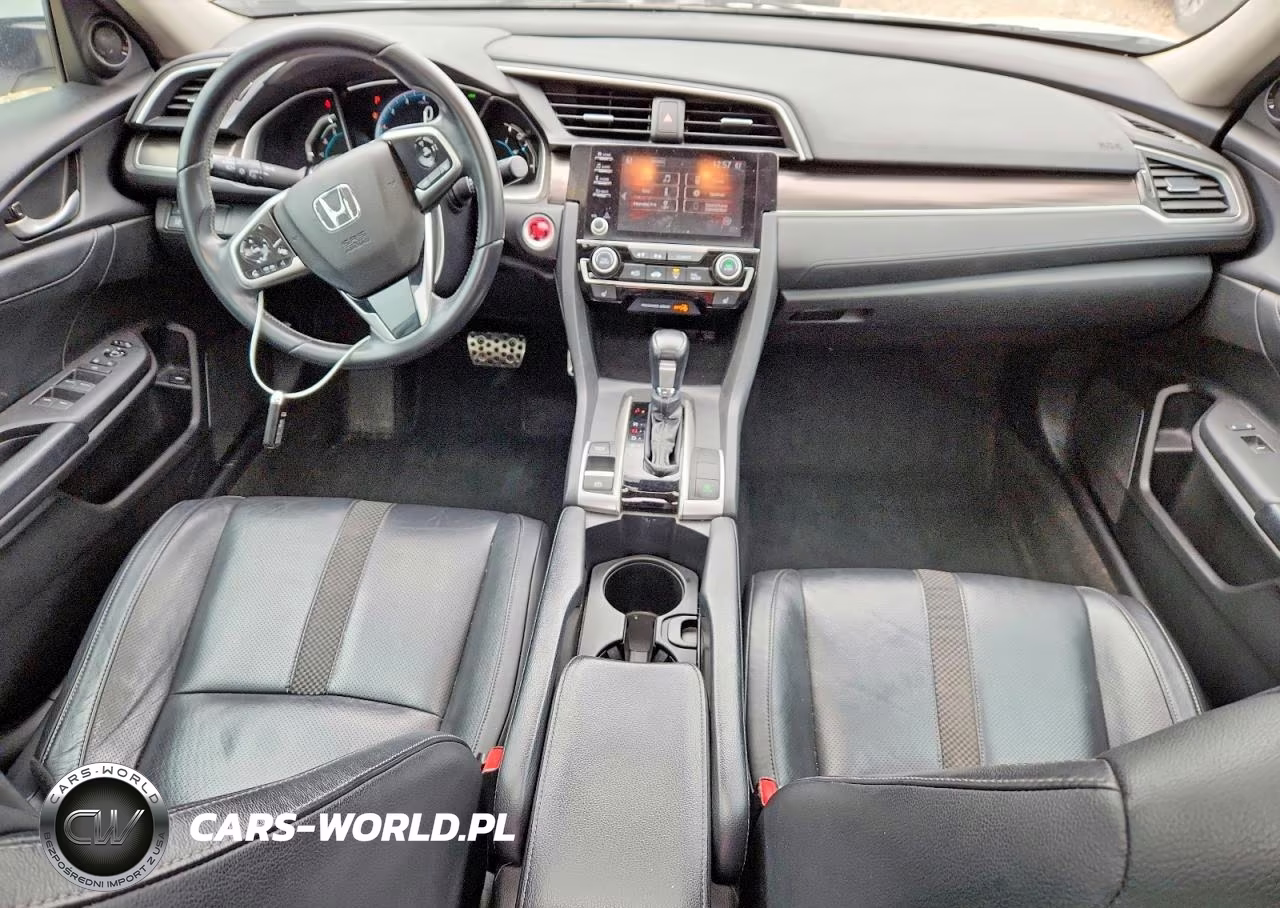 2019 Honda Civic Exl VIN:2HGFC1F75KH651717 - 8