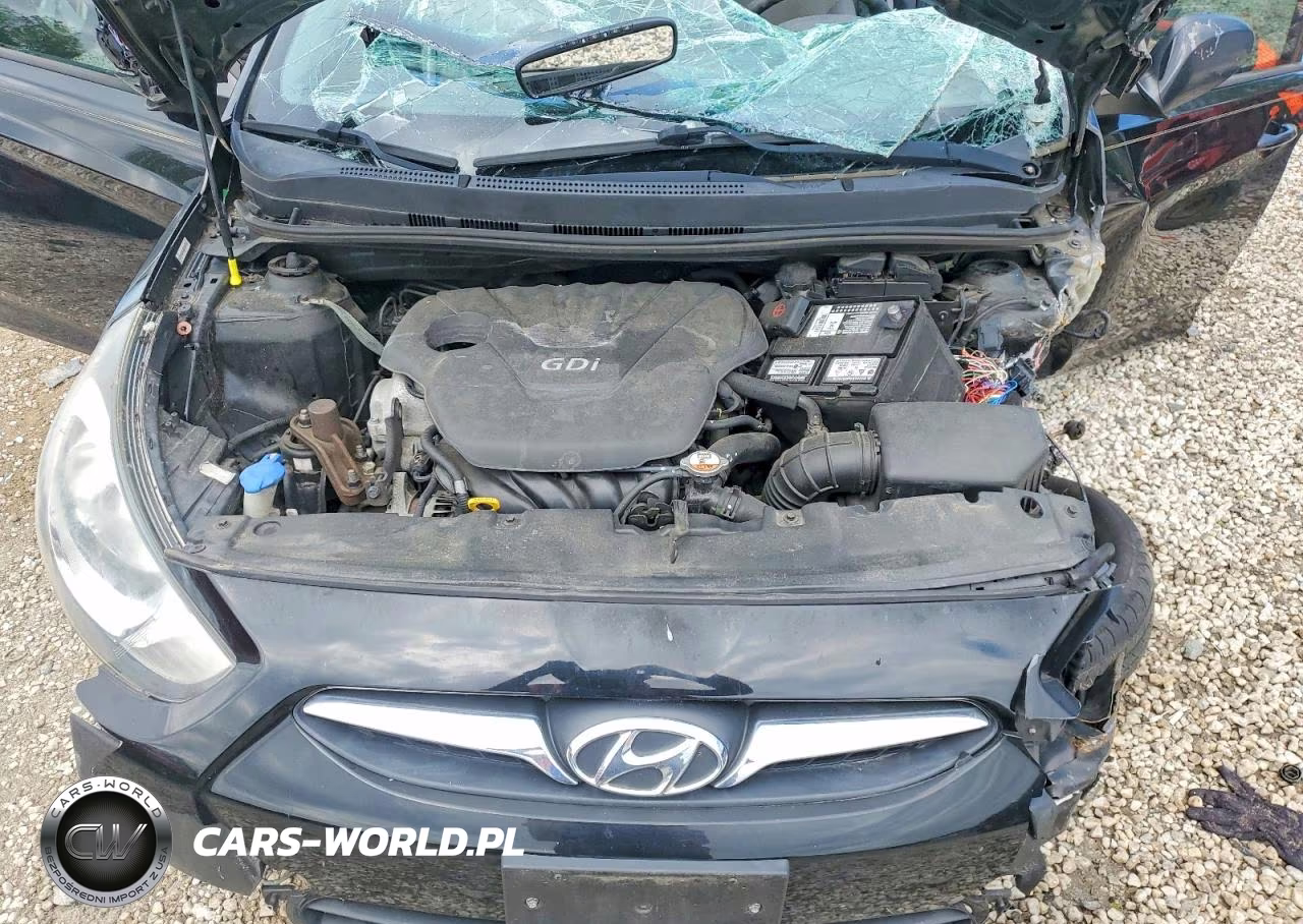 2013 Hyundai Accent Gs VIN:KMHCT5AE7DU086994 - 11