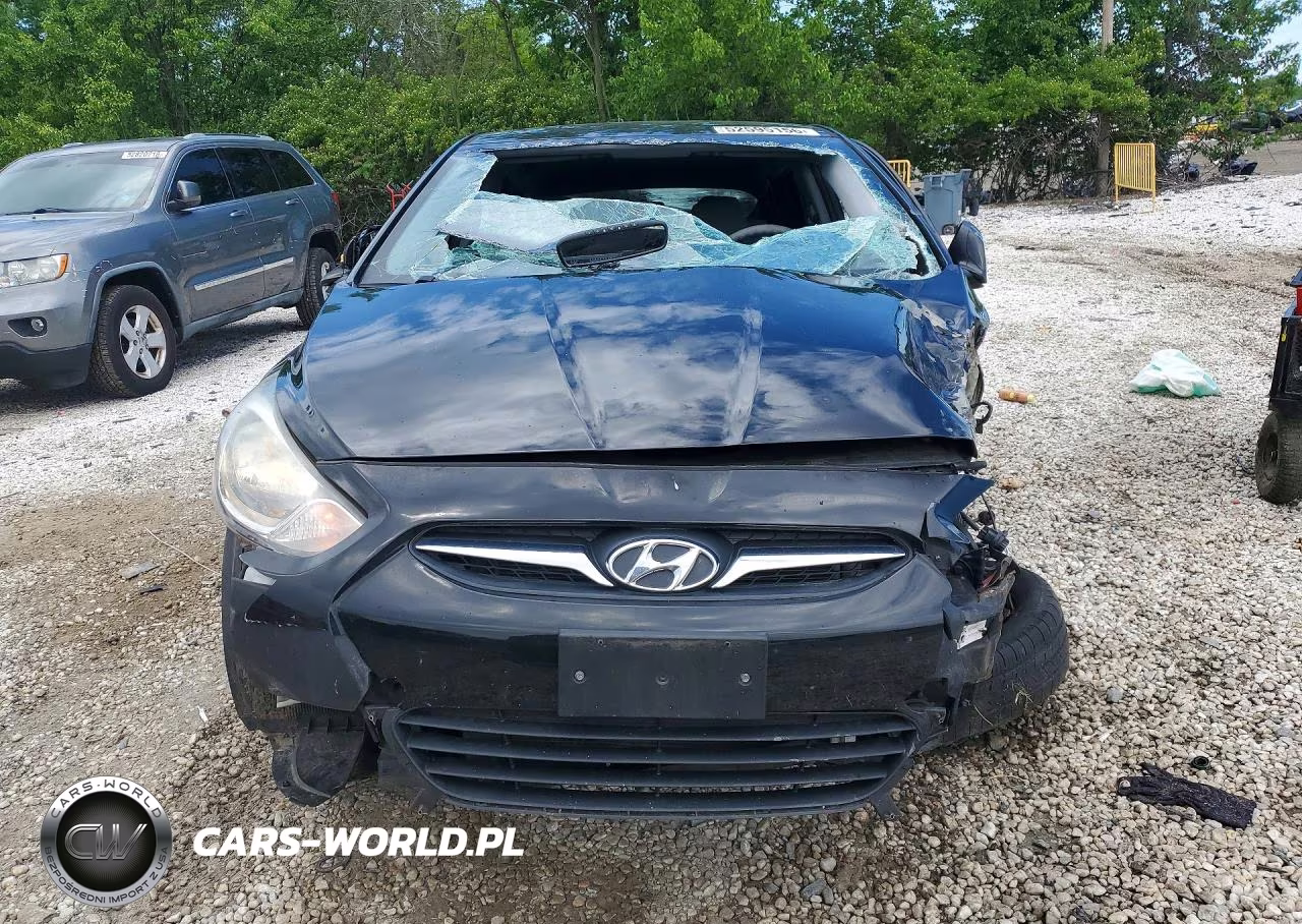 2013 Hyundai Accent Gs VIN:KMHCT5AE7DU086994 - 5