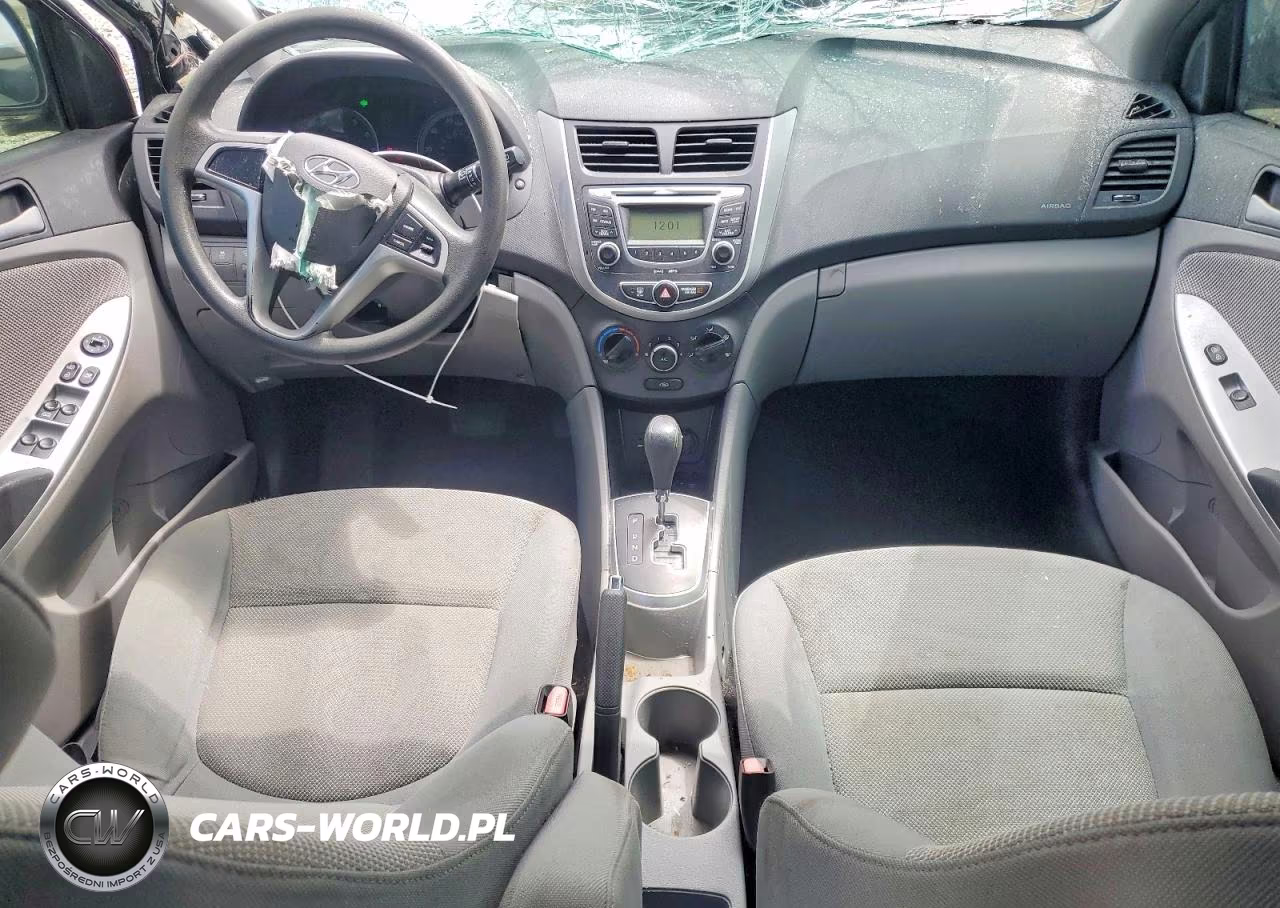 2013 Hyundai Accent Gs VIN:KMHCT5AE7DU086994 - 8
