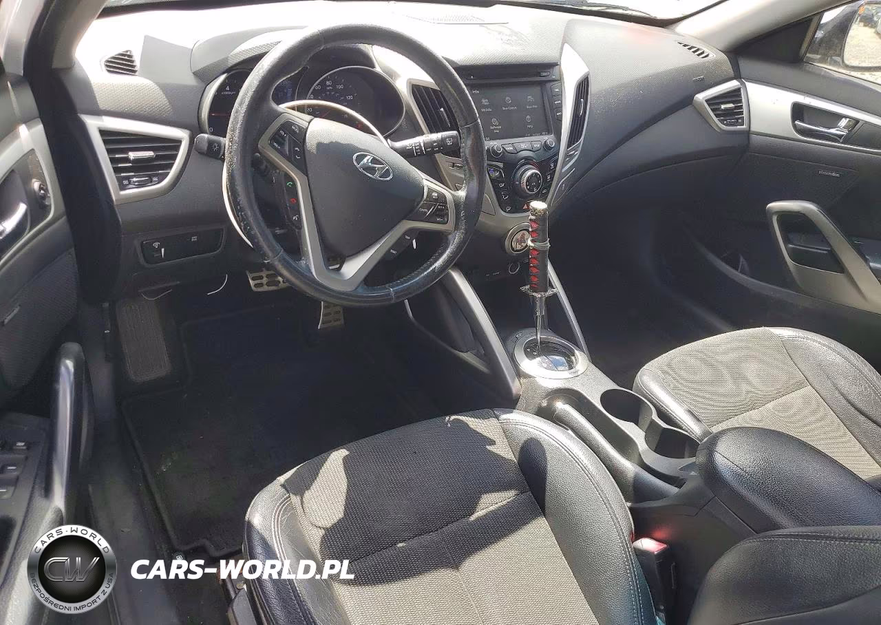 2013 Hyundai Veloster Base VIN:KMHTC6AD7DU094476 - 8