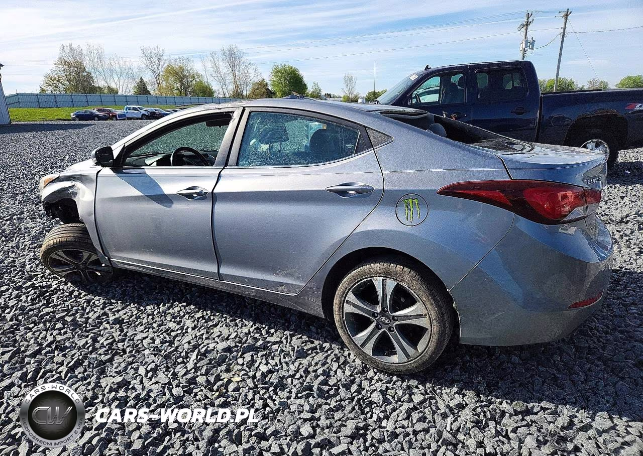 2015 Hyundai Elantra Sport VIN:KMHDH4AH5FU304346 - 2