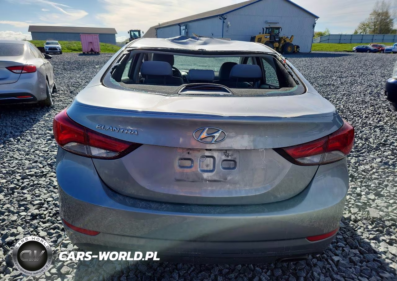 2015 Hyundai Elantra Sport VIN:KMHDH4AH5FU304346 - 6