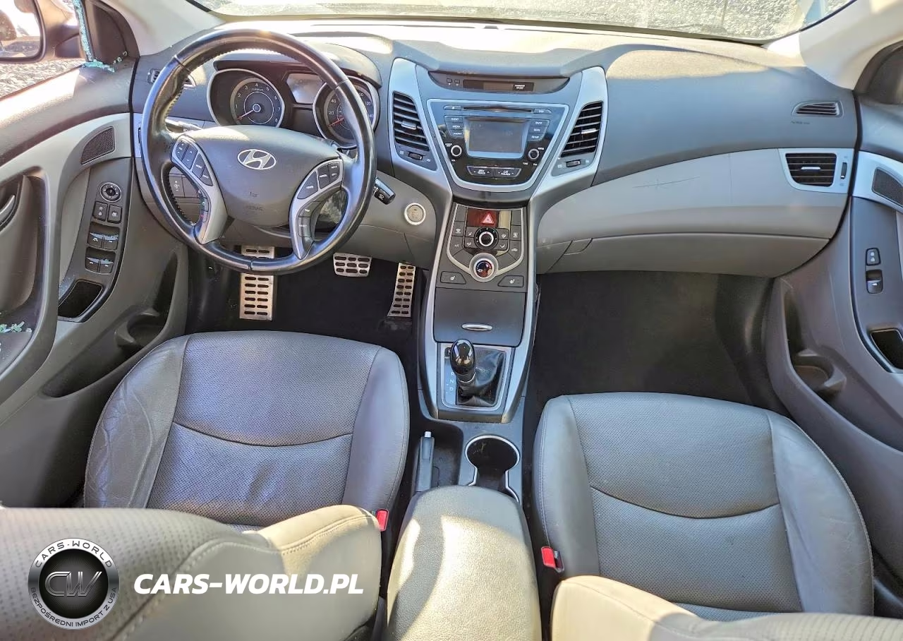 2015 Hyundai Elantra Sport VIN:KMHDH4AH5FU304346 - 8