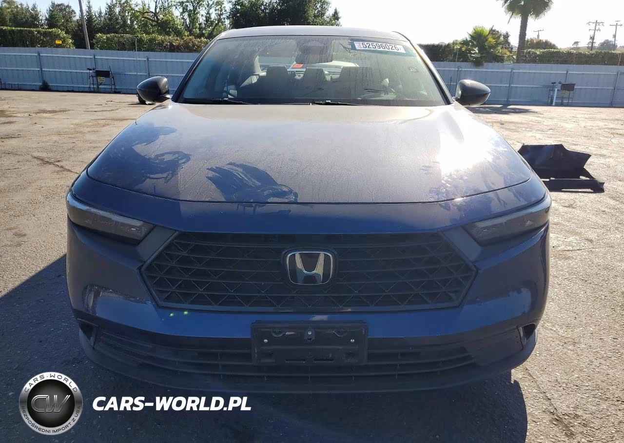 2025 Honda Accord Se VIN:1HGCY1F4XSA023161 - 5