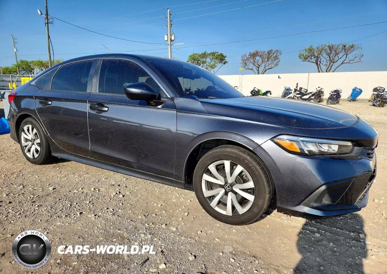 2022 Honda Civic Lx VIN:2HGFE2F28NH517809 - 4