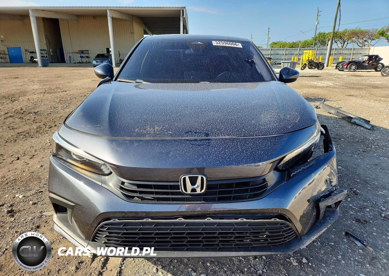 2022 Honda Civic Lx VIN:2HGFE2F28NH517809 - 5