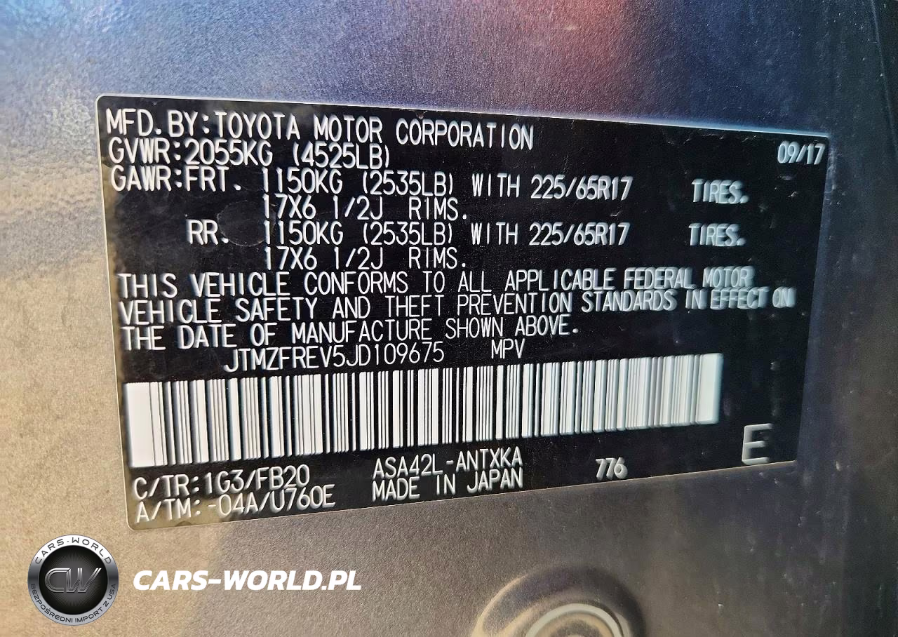 2018 Toyota Rav4 Le VIN:JTMZFREV5JD109675 - 12