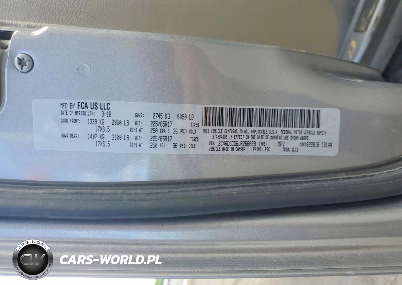2018 Dodge Grand Caravan Sxt VIN:2C4RDGCG6JR266028 - 14