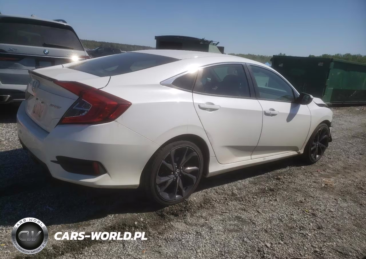 2019 Honda Civic Sport VIN:2HGFC2F84KH588947 - 3