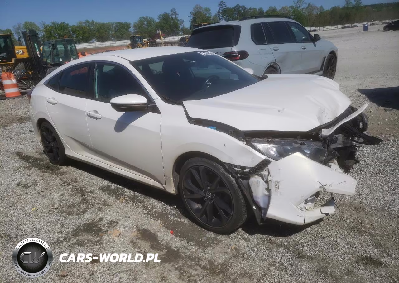2019 Honda Civic Sport VIN:2HGFC2F84KH588947 - 4
