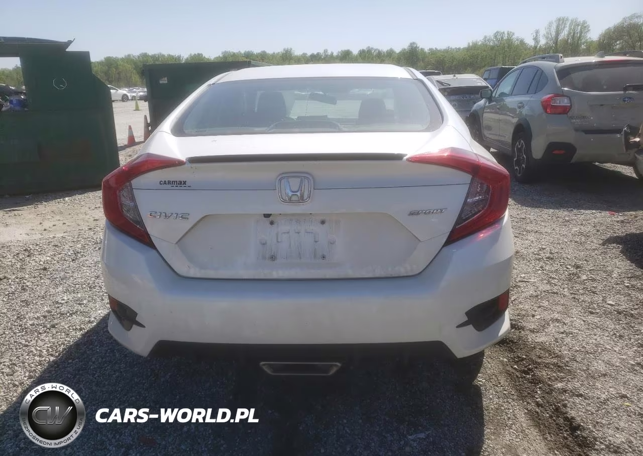 2019 Honda Civic Sport VIN:2HGFC2F84KH588947 - 6