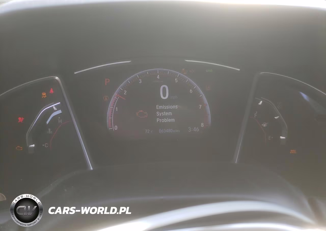 2019 Honda Civic Sport VIN:2HGFC2F84KH588947 - 9