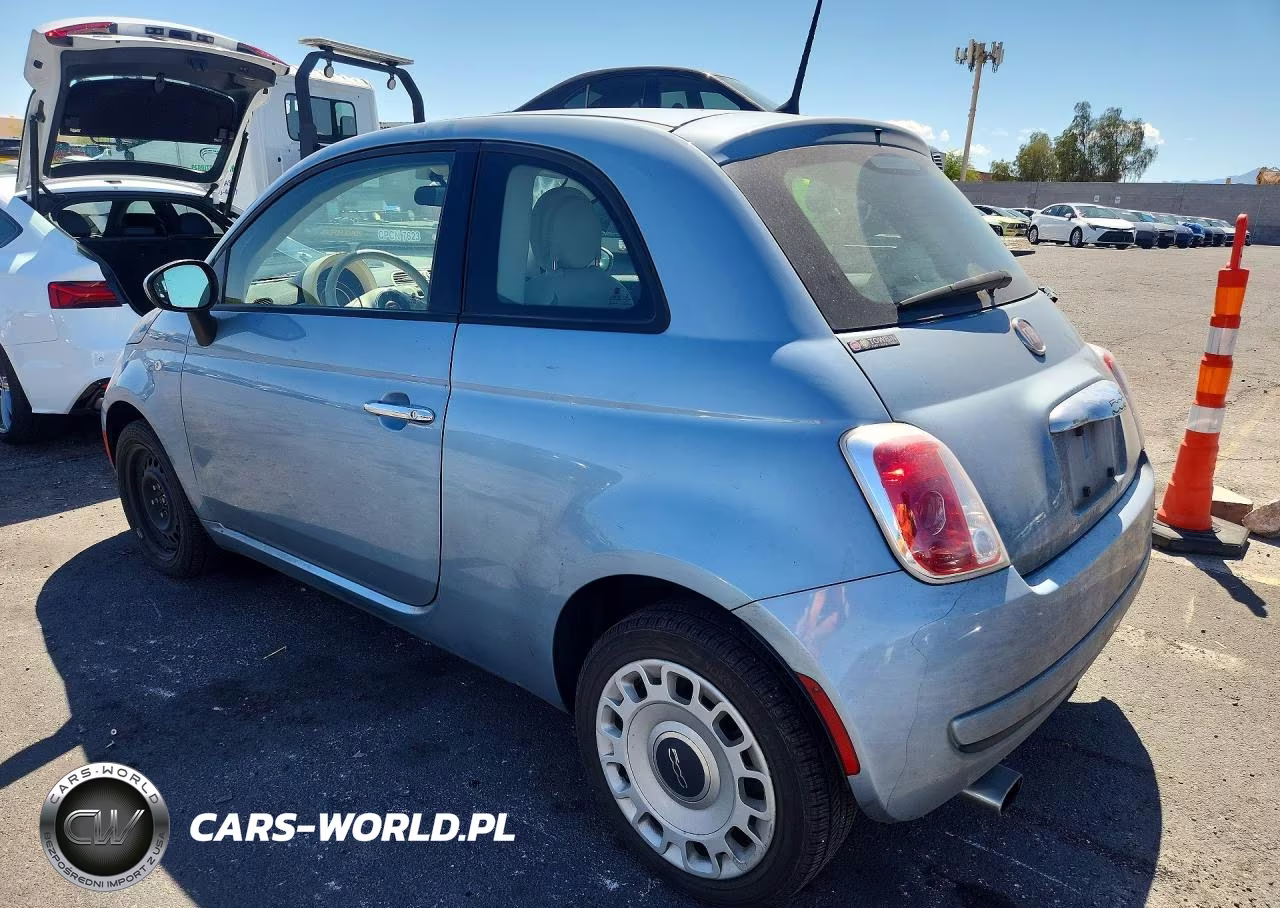 2015 Fiat 500 Pop VIN:3C3CFFAR2FT657538 - 2
