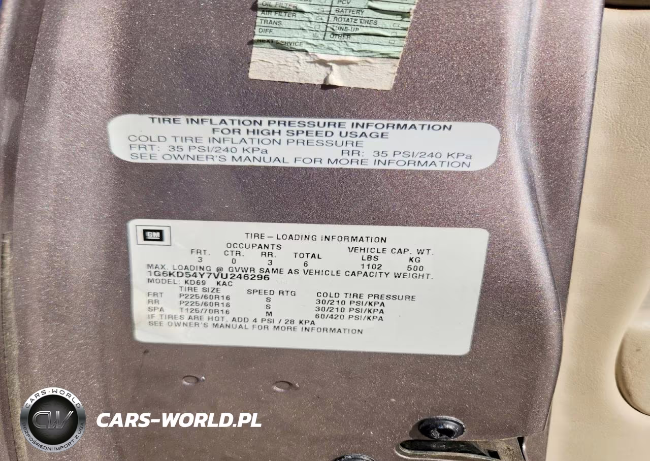 1997 Cadillac Deville VIN:1G6KD54Y7VU246296 - 12