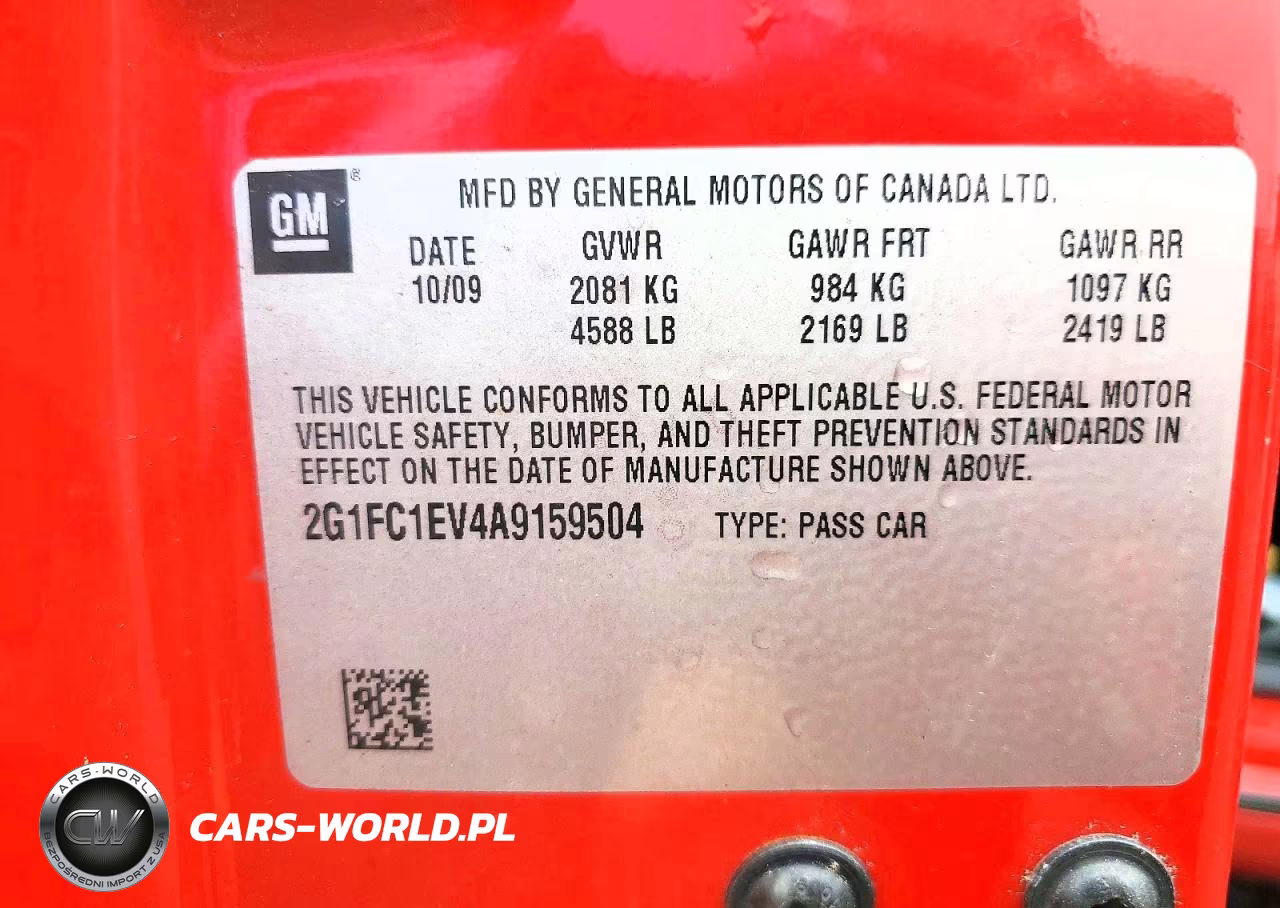 2010 Chevrolet Camaro Lt VIN:2G1FC1EV4A9159504 - 13