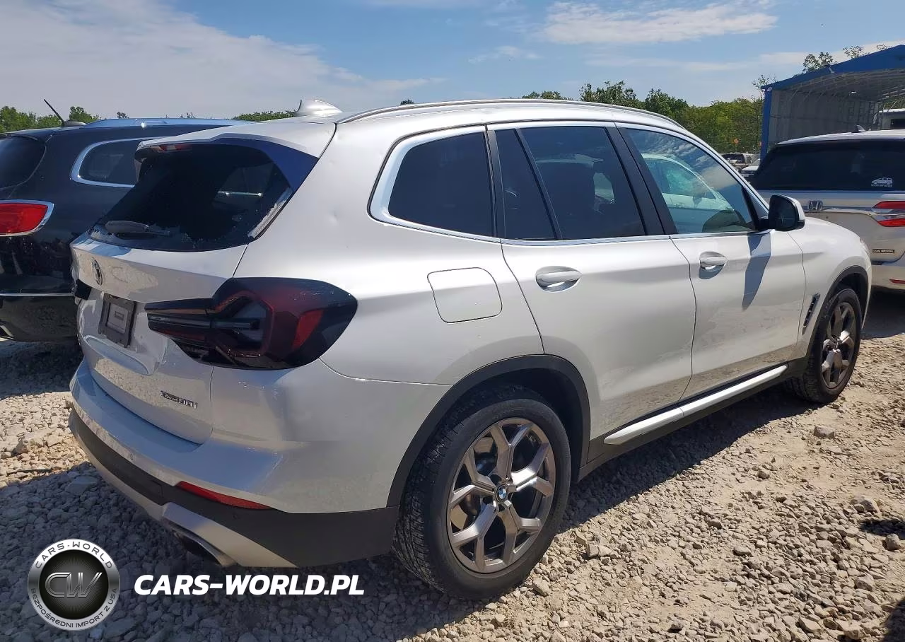 2022 BMW X3 xDrive30I VIN:5UX53DP04N9J42010 - 3
