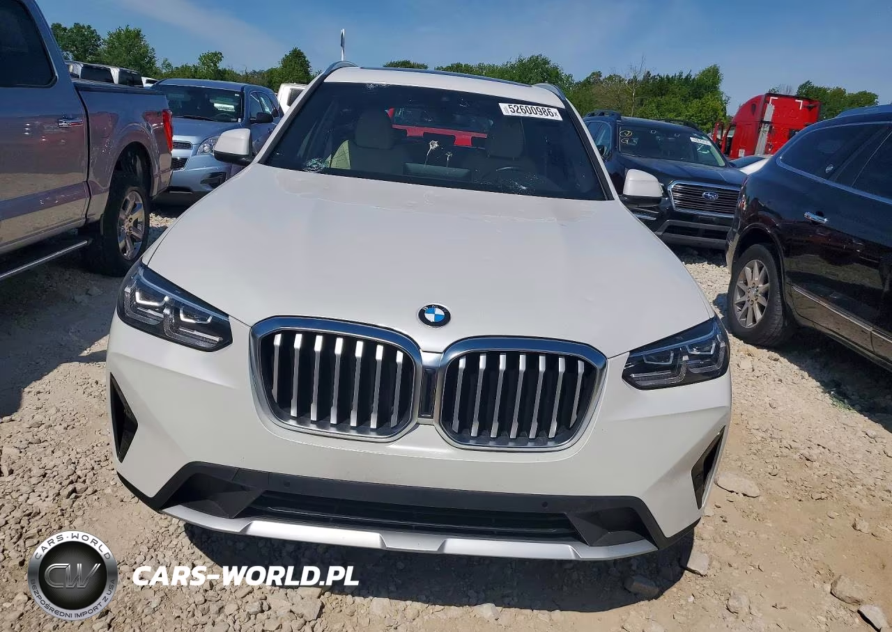 2022 BMW X3 xDrive30I VIN:5UX53DP04N9J42010 - 5