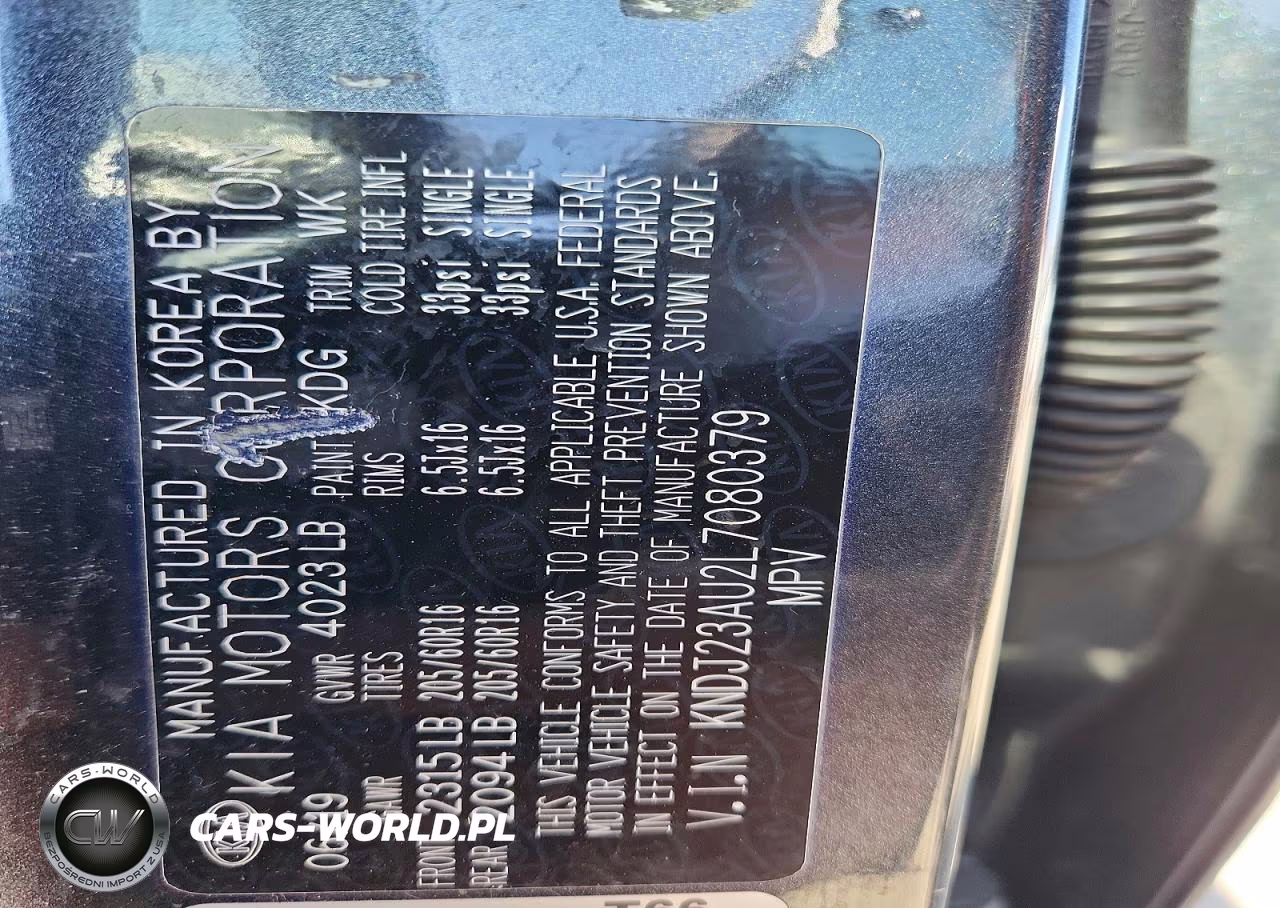2020 Kia Soul Lx VIN:KNDJ23AU2L7080379 - 13