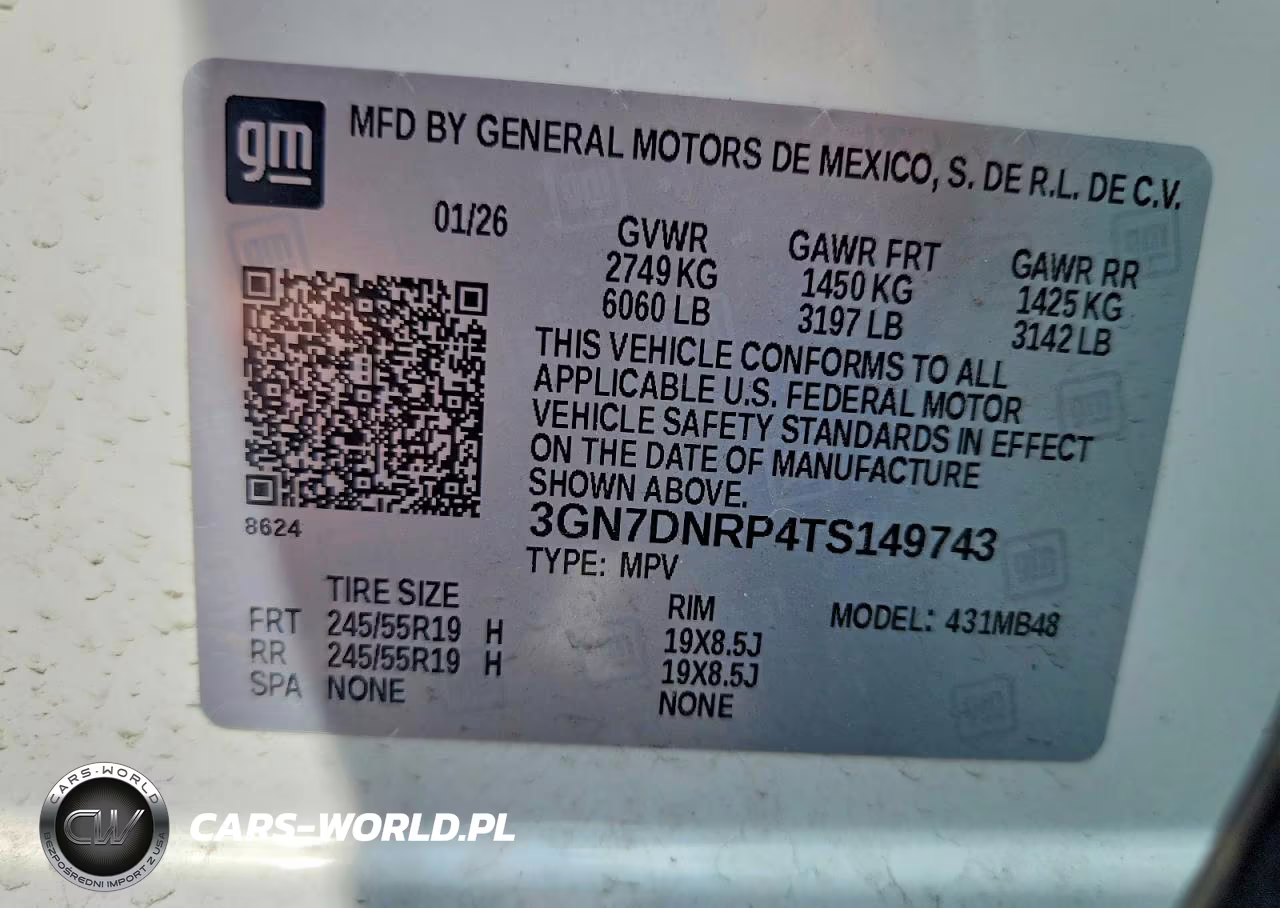 2026 Chevrolet Equinox Lt VIN:3GN7DNRP4TS149743 - 13