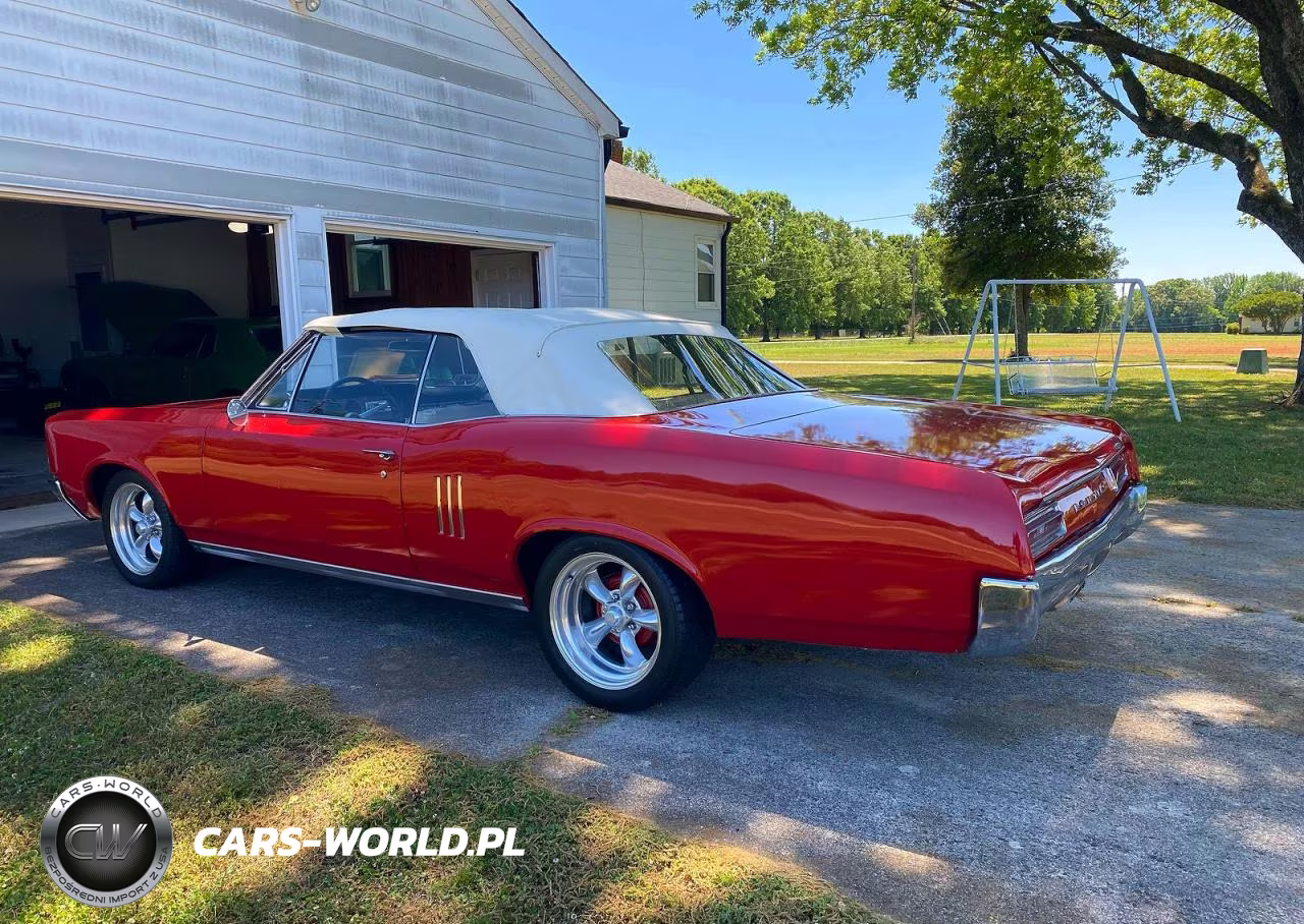 1967 Pontiac Lemans Convertible VIN:237677B123751 - 3