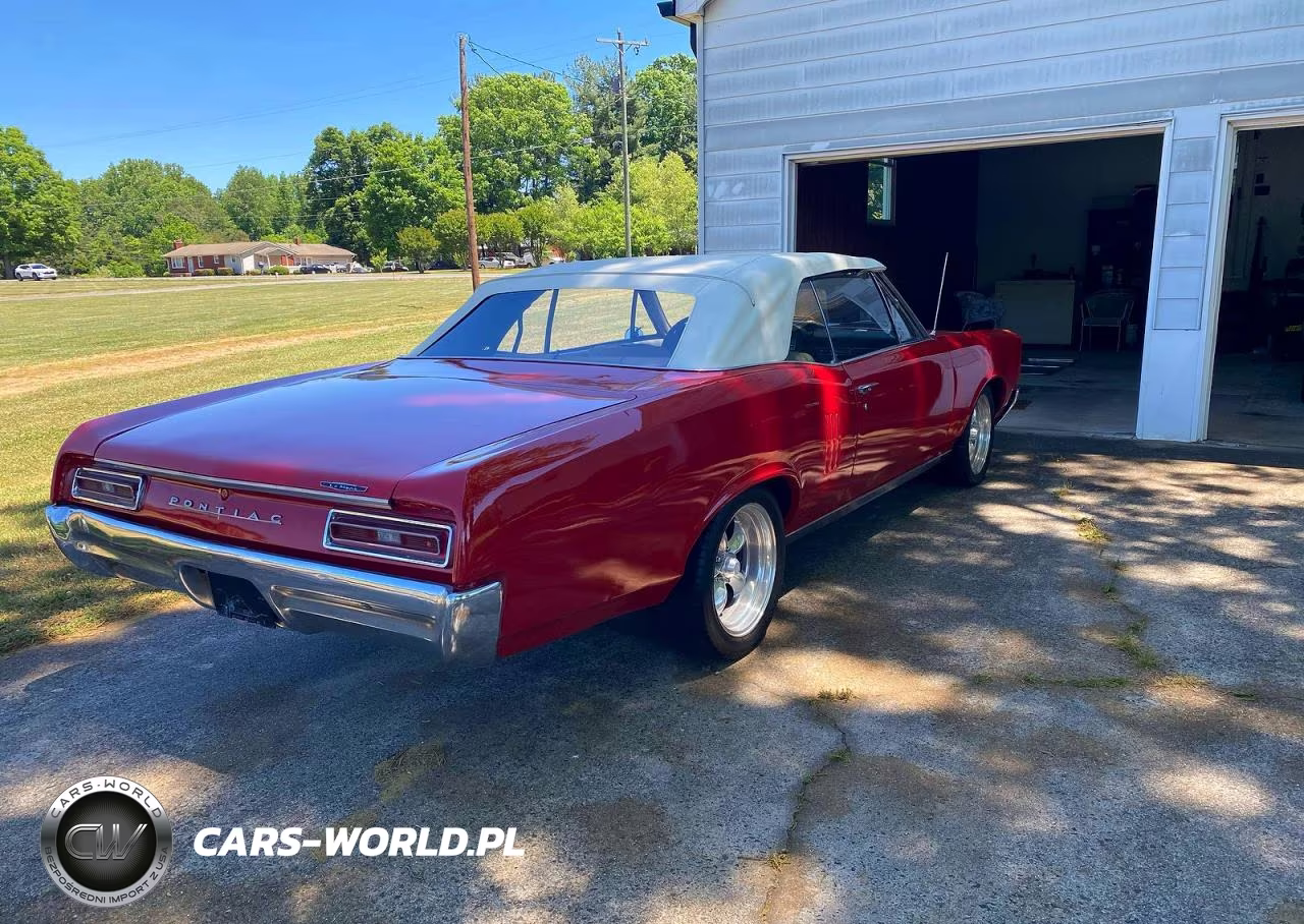 1967 Pontiac Lemans Convertible VIN:237677B123751 - 4