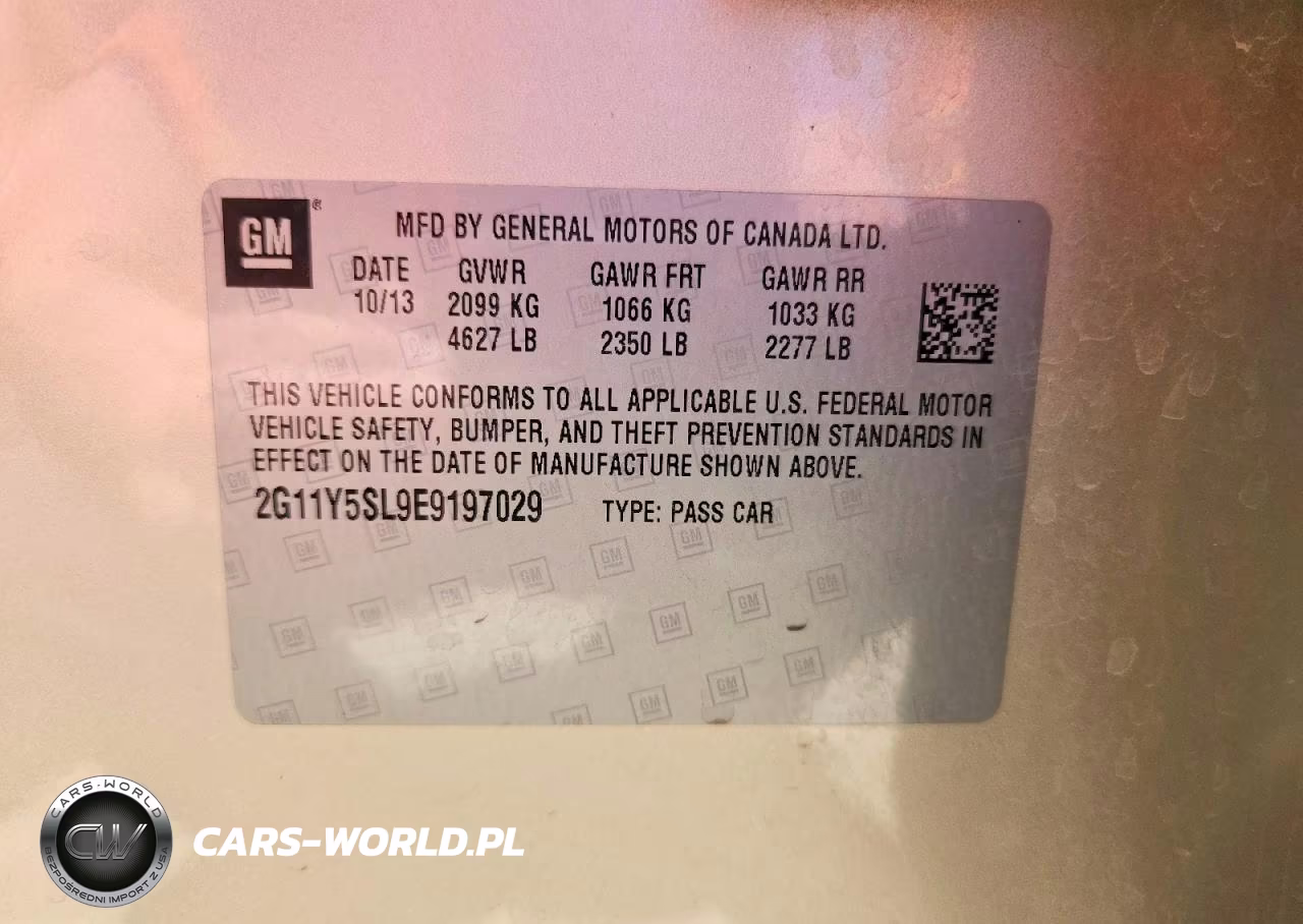 2014 Chevrolet Impala Ls VIN:2G11Y5SL9E9197029 - 12