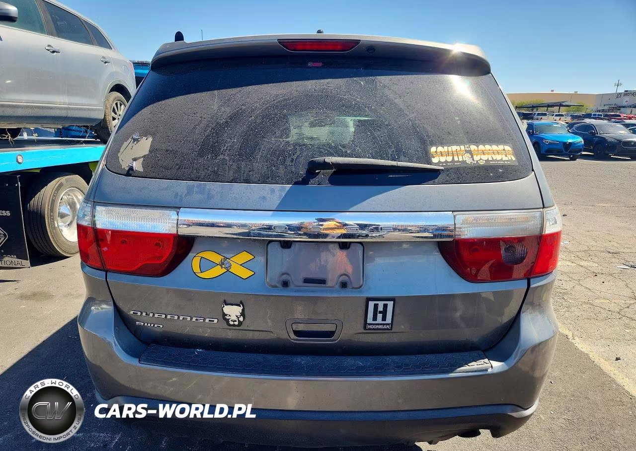 2012 Dodge Durango Sxt VIN:1C4RDJAG8CC261246 - 6