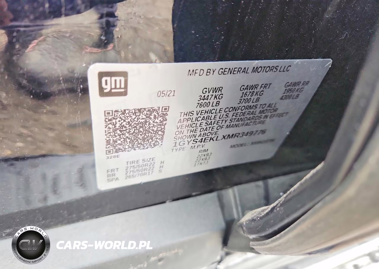 2021 Cadillac Escalade Sport VIN:1GYS4EKLXMR349776 - 13