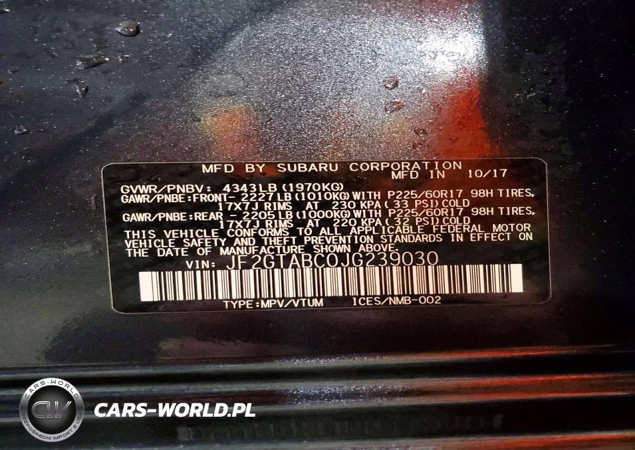 2018 Subaru Crosstrek Premium VIN:JF2GTABC0JG239030 - 13