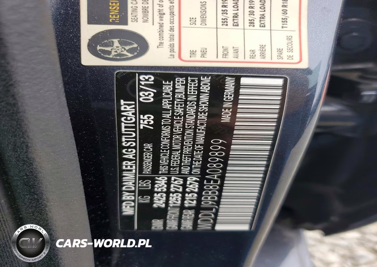 2014 Mercedes-Benz Cls 550 4Matic VIN:WDDLJ9BB8EA089899 - 12
