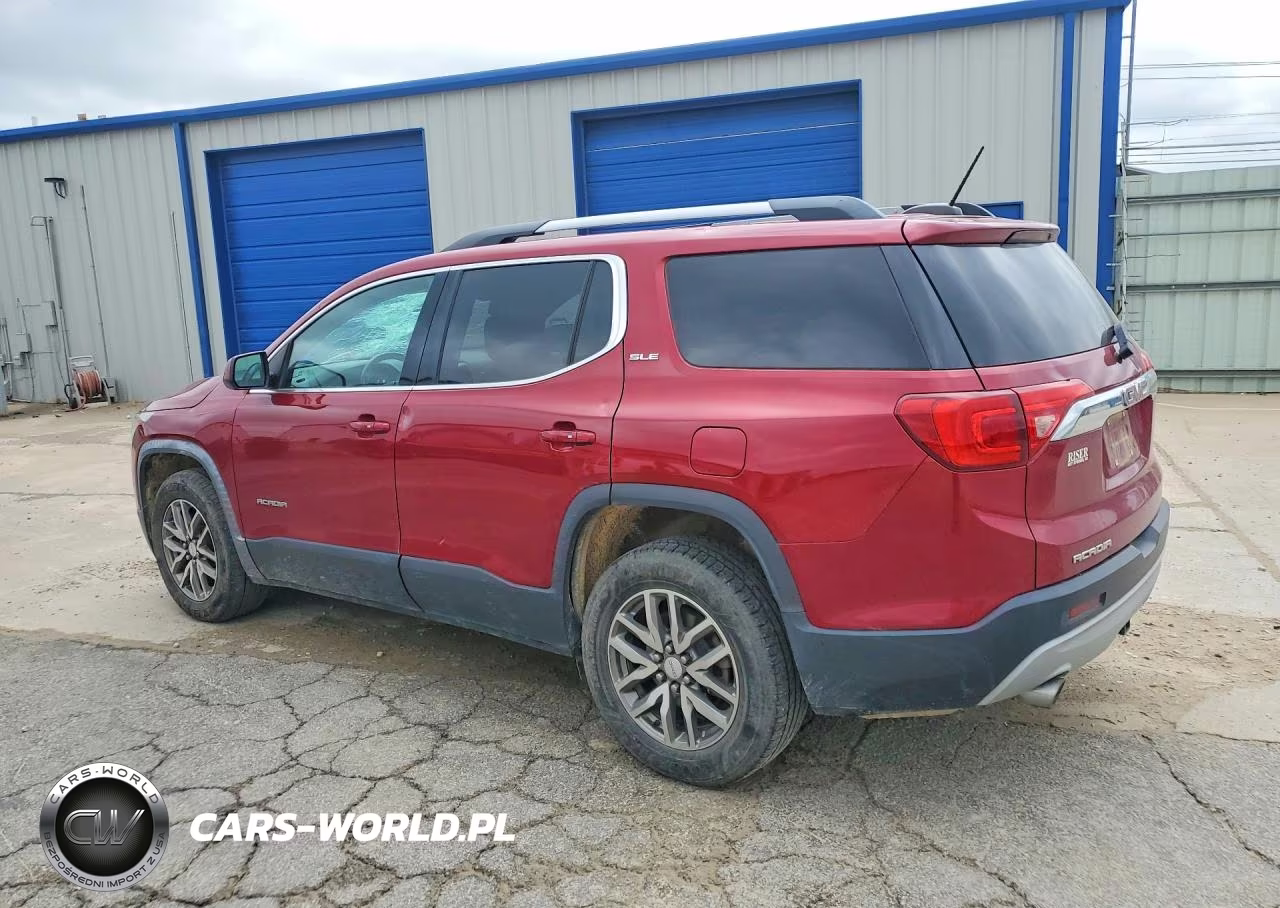 2019 GMC Acadia Sle VIN:1GKKNLLS4KZ124493 - 2