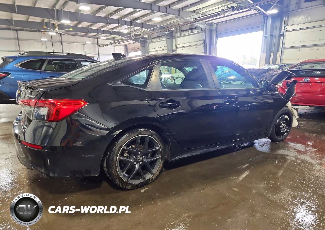 2022 Honda Civic Sport VIN:2HGFE2F56NH596486 - 3
