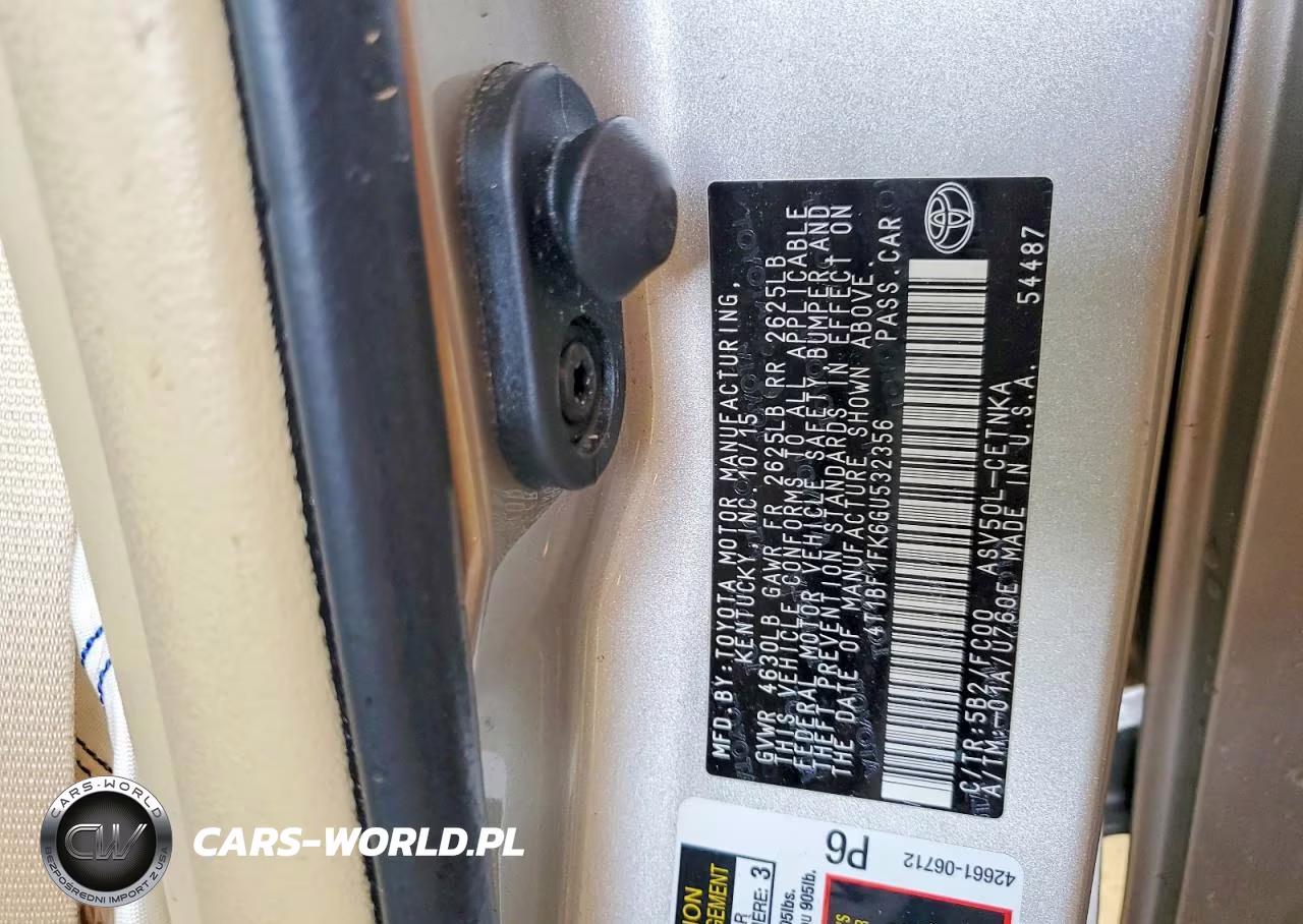 2016 Toyota Camry Le VIN:4T1BF1FK6GU532356 - 13