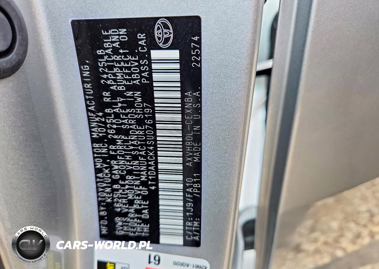 2025 Toyota Camry Le VIN:4T1DAACK4SU076197 - 12