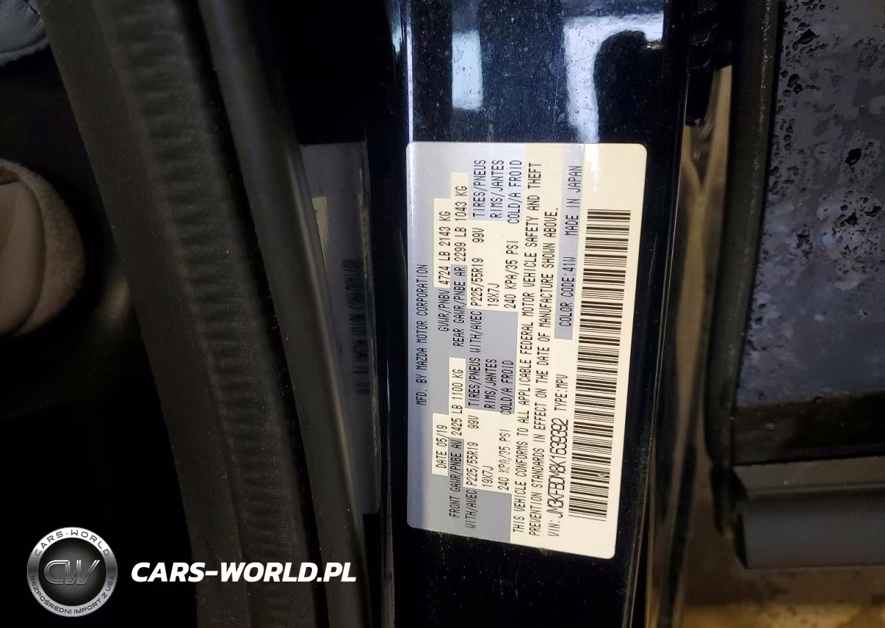 2019 Mazda Cx-5 Grand Touring VIN:JM3KFBDM8K1639392 - 13
