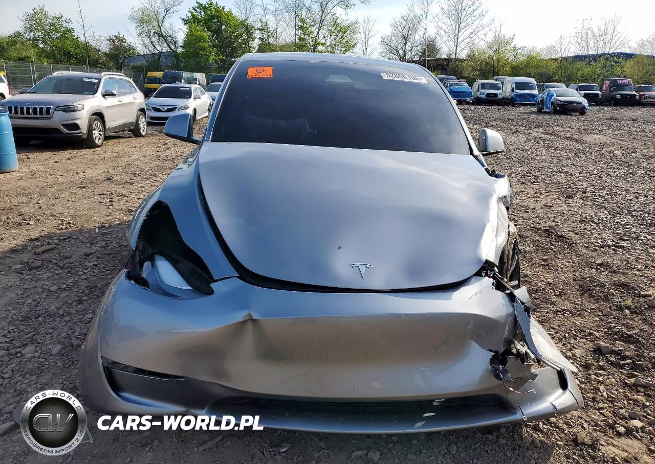 2024 Tesla Model Y VIN:7SAYGDEE1RA301014 - 5