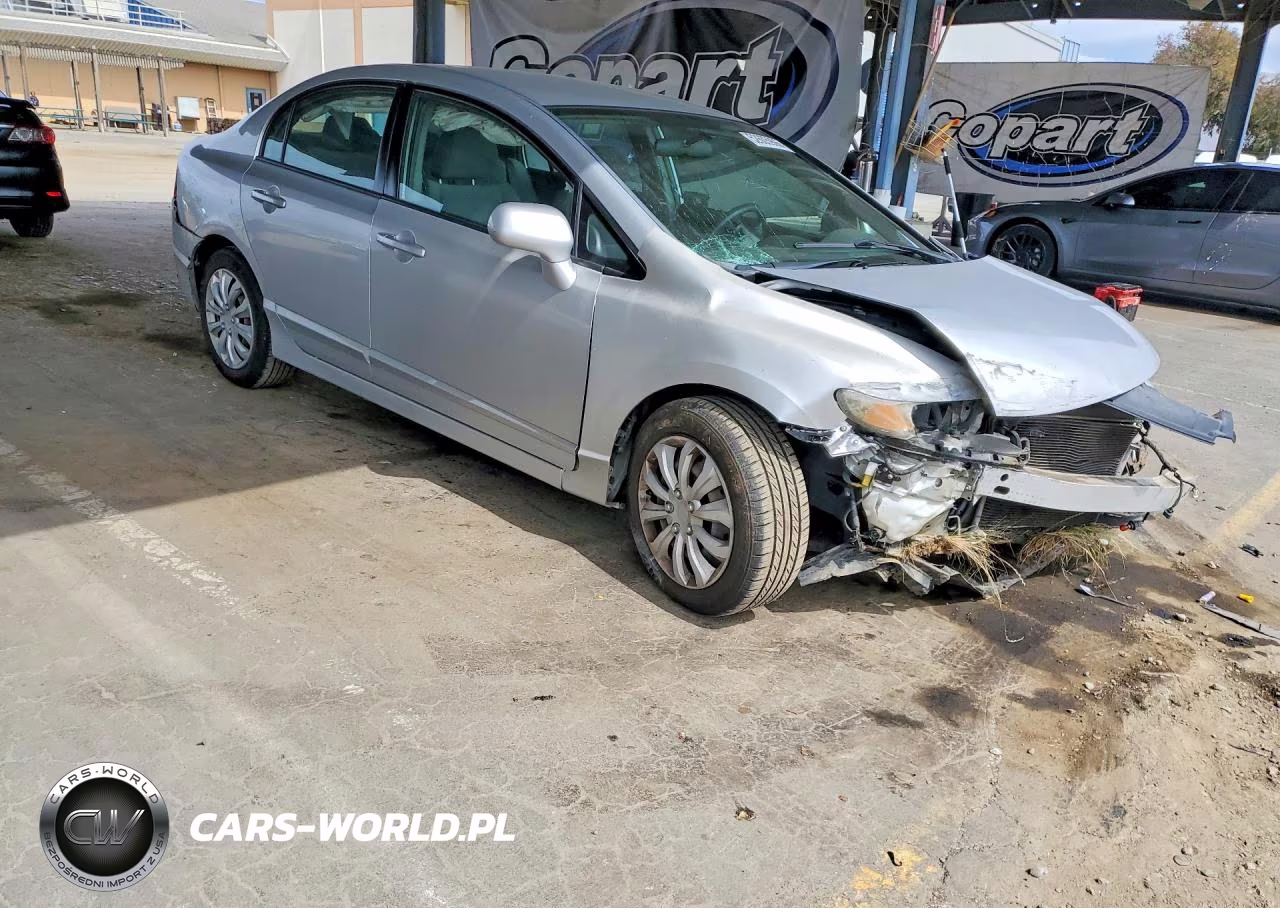 2010 Honda Civic Lx VIN:2HGFA1F58AH330807 - 4