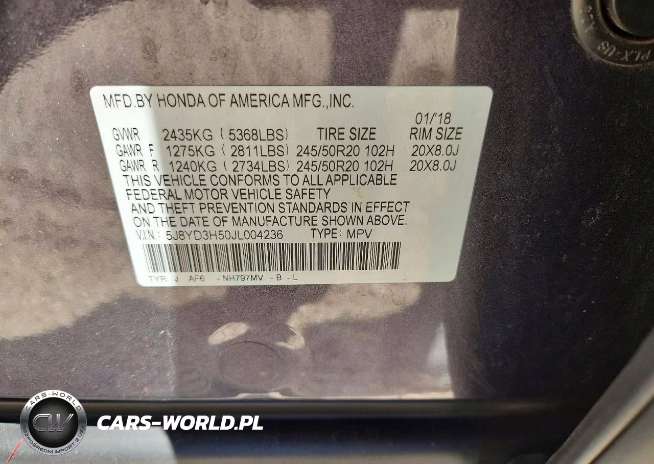 2018 Acura Mdx Technology VIN:5J8YD3H50JL004236 - 12