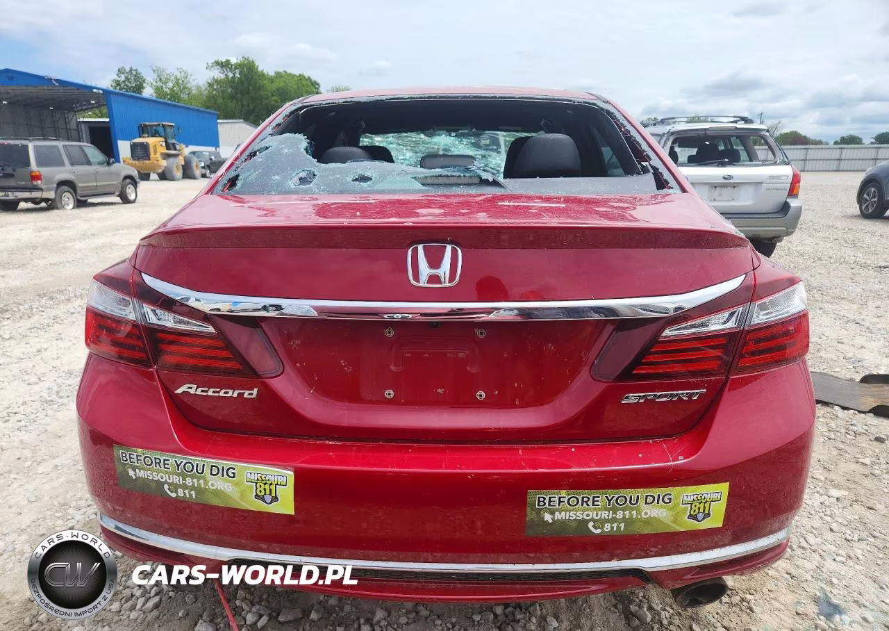 2016 Honda Accord Sport VIN:1HGCR2F55GA225814 - 6