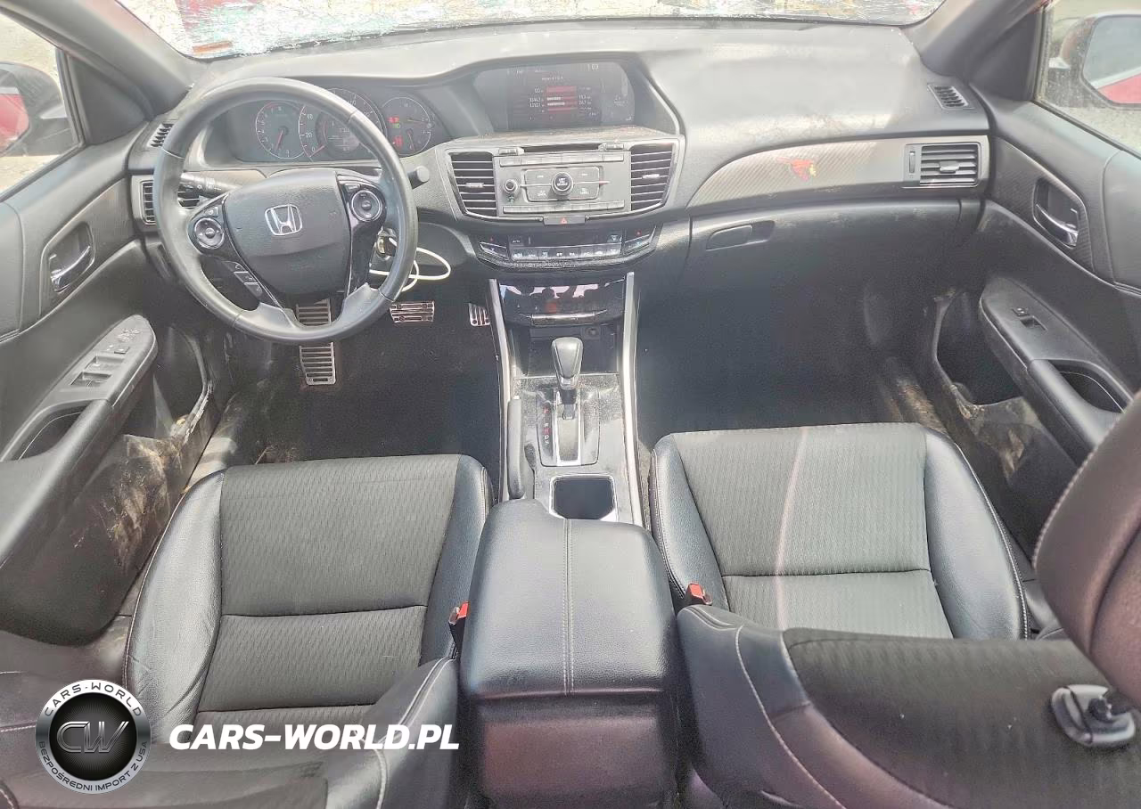 2016 Honda Accord Sport VIN:1HGCR2F55GA225814 - 8