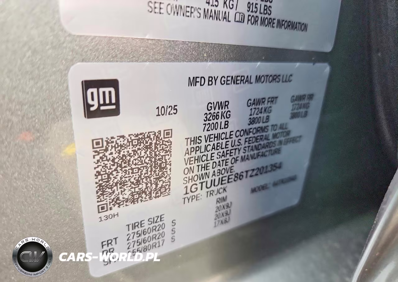 2026 GMC Sierra K1500 At4 VIN:1GTUUEE86TZ201354 - 12