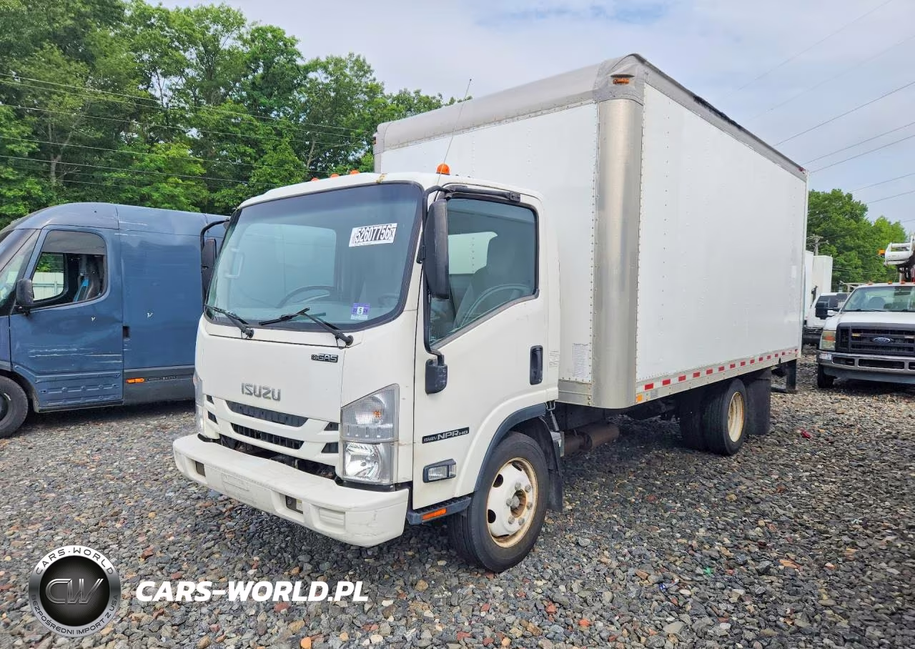 2017 Isuzu Npr Hd Box Truck