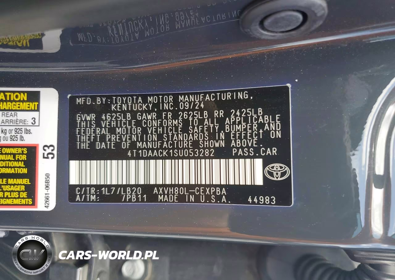 2025 Toyota Camry Xse VIN:4T1DAACK1SU053282 - 13