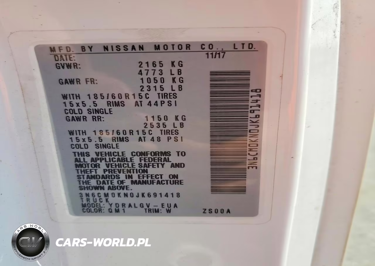 2018 Nissan Nv200 Sv VIN:3N6CM0KN0JK691418 - 13
