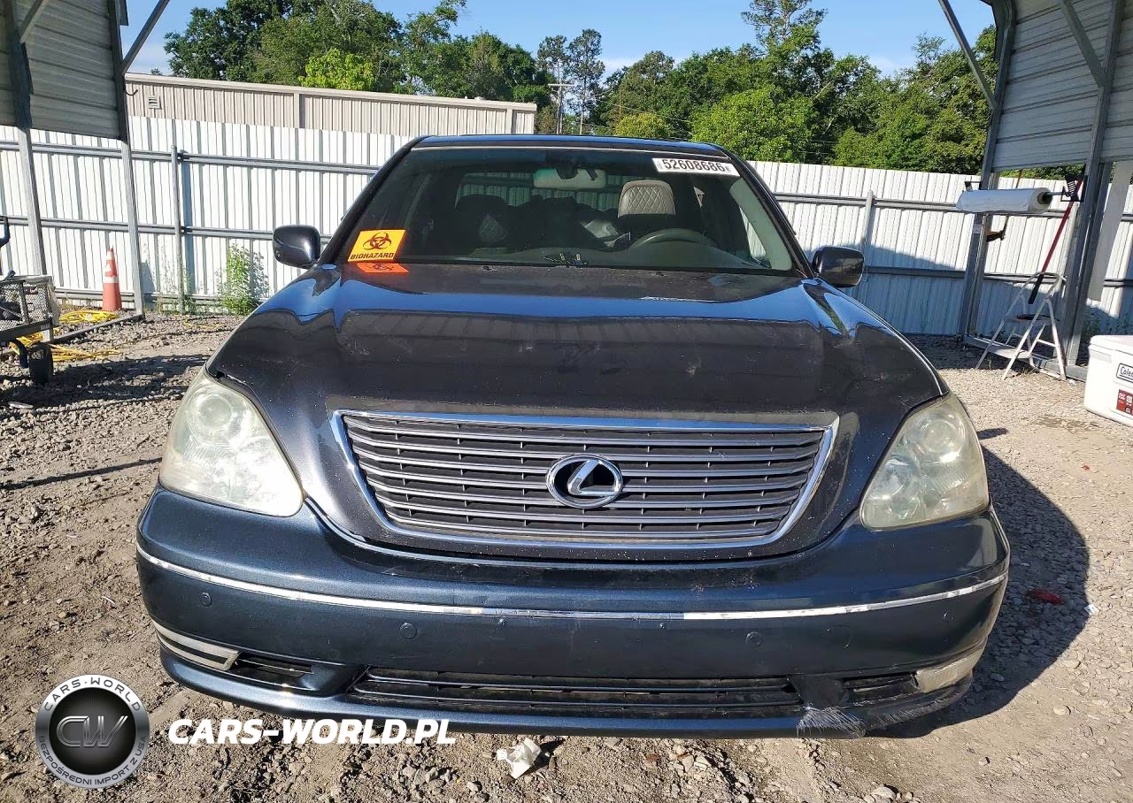 2005 Lexus Ls 430 VIN:JTHBN36F355028617 - 5
