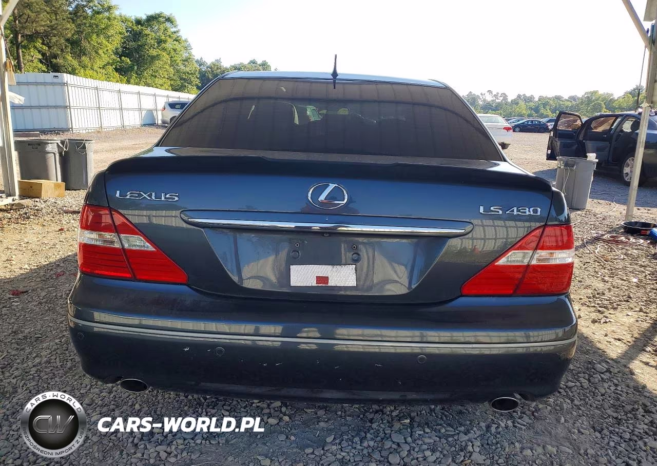 2005 Lexus Ls 430 VIN:JTHBN36F355028617 - 6